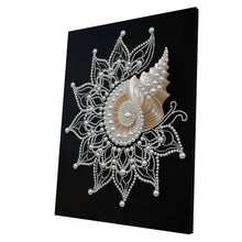Load image into Gallery viewer, DIY Pearl Painting Kit 30x40CM Seashell Framed Handmade Pearl Material Art Set Room Wall Decoration
