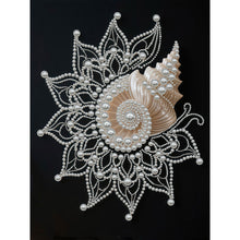 Load image into Gallery viewer, DIY Pearl Painting Kit 30x40CM Seashell Framed Handmade Pearl Material Art Set Room Wall Decoration