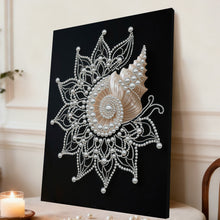 Load image into Gallery viewer, DIY Pearl Painting Kit 30x40CM Seashell Framed Handmade Pearl Material Art Set Room Wall Decoration