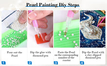 Load image into Gallery viewer, DIY Pearl Painting Kit 25x25CM Taurus Framed Handmade Pearl Material Art Set Room Wall Decoration