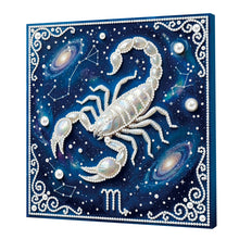 Load image into Gallery viewer, DIY Pearl Painting Kit 25x25CM Scorpio Framed Handmade Pearl Material Art Set Room Wall Decoration