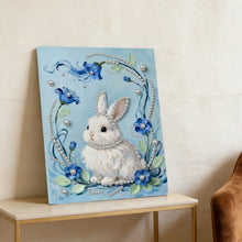 Load image into Gallery viewer, DIY Pearl Painting Kit 30x40CM Rabbit Framed Handmade Pearl Material Art Set Room Wall Decoration