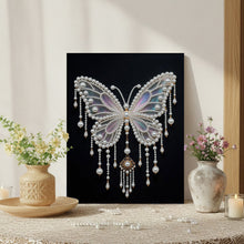 Load image into Gallery viewer, DIY Pearl Painting Kit 30x40CM Butterfly Framed Handmade Pearl Material Art Set Room Wall Decoration