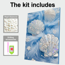 Load image into Gallery viewer, DIY Pearl Painting Kit 30x40CM Pearl Shells Framed Handmade Pearl Material Art Set Room Wall Decoration