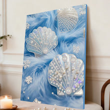 Load image into Gallery viewer, DIY Pearl Painting Kit 30x40CM Pearl Shells Framed Handmade Pearl Material Art Set Room Wall Decoration