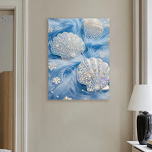 Load image into Gallery viewer, DIY Pearl Painting Kit 30x40CM Pearl Shells Framed Handmade Pearl Material Art Set Room Wall Decoration