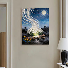 Load image into Gallery viewer, DIY Pearl Painting Kit 30x40CM Forest Light Framed Handmade Pearl Material Art Set Room Wall Decoration