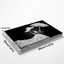 Load image into Gallery viewer, DIY Pearl Painting Kit 20x30CM Elegant Girl Framed Handmade Pearl Material Art Set Room Wall Decoration
