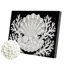 Load image into Gallery viewer, DIY Pearl Painting Kit 20x30CM Pearl Framed Handmade Pearl Material Art Set Room Wall Decoration