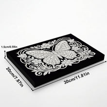 Load image into Gallery viewer, DIY Pearl Painting Kit 20x30CM Butterfly Framed Handmade Pearl Material Art Set Room Wall Decoration