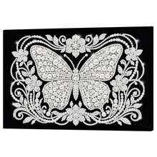 Load image into Gallery viewer, DIY Pearl Painting Kit 20x30CM Butterfly Framed Handmade Pearl Material Art Set Room Wall Decoration