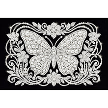 Load image into Gallery viewer, DIY Pearl Painting Kit 20x30CM Butterfly Framed Handmade Pearl Material Art Set Room Wall Decoration