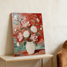 Load image into Gallery viewer, DIY Pearl Painting Kit 30x40CM Succulent Vase Framed Handmade Pearl Material Art Set Room Wall Decoration
