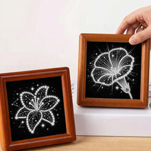 Load image into Gallery viewer, 12pcs/set Pearl Diamond Painting 15x15CM Flower Unframed Handmade Pearl Material Art Set Room Wall Decoration