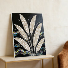 Load image into Gallery viewer, DIY Pearl Painting Kit 30x40CM Wheat Ears Framed Handmade Pearl Material Art Set Room Wall Decoration