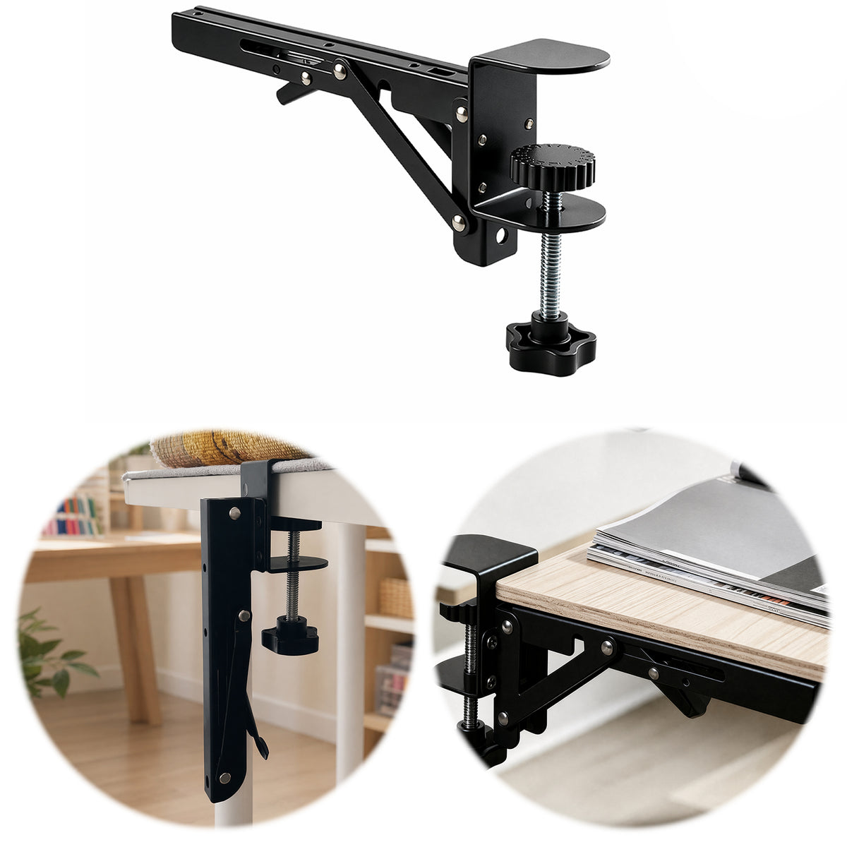 Canvas Roll Clamp Accessories and Tools Adjustable for Diamond Art Projects