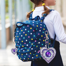 Load image into Gallery viewer, 5pcs/set DIY Love Heart Full Drill Special Shaped Diamond Painting Keychain