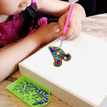 Load image into Gallery viewer, 1pcs Diamond Keychains Hanging Ornament DIY Phone Bag Charm Decor 67x67mm