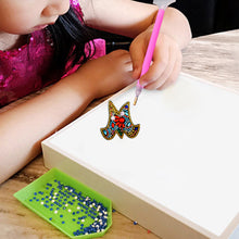 Load image into Gallery viewer, 1pcs Diamond Keychains Hanging Ornament DIY Phone Bag Charm Decor 67x67mm