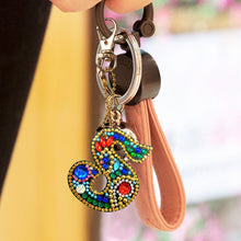 Load image into Gallery viewer, 1pcs Diamond Keychains Hanging Ornament DIY Phone Bag Charm Decor 67x67mm