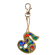Load image into Gallery viewer, 1pcs Diamond Keychains Hanging Ornament DIY Phone Bag Charm Decor 67x67mm