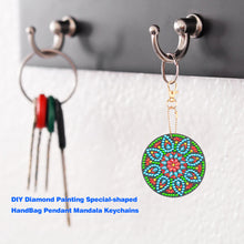 Load image into Gallery viewer, 4pcs DIY Full Special-Shaped Diamond Painting Bag Pendant Keychains