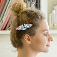 Load image into Gallery viewer, 3pcs Butterfly Rhinestone Hair Clip DIY Crystal Bowknot Barrettes