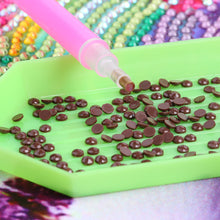 Load image into Gallery viewer, Round Drills Package DIY Embroidery Diamond Painting Rhinestones (DMC 938)