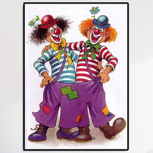 Load image into Gallery viewer, Clown 30*40CM(Canvas) Full Round Drill Diamond Painting