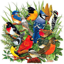 Load image into Gallery viewer, Birds Gathering 40*40CM(Canvas) Full Round Drill Diamond Painting
