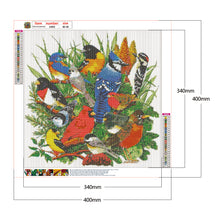 Load image into Gallery viewer, Birds Gathering 40*40CM(Canvas) Full Round Drill Diamond Painting