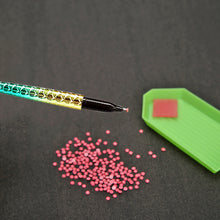 Load image into Gallery viewer, Point Drill Pen Diamond Painting DIY Fish Tail Rhinestone Craft Tool (Red)