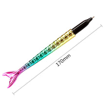 Load image into Gallery viewer, Point Drill Pen Diamond Painting DIY Fish Tail Rhinestone Craft Tool (Red)