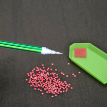 Load image into Gallery viewer, 5D DIY Diamonds Painting Tool Art Handmade Plastic for Kids(Drill pen -green )