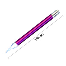 Load image into Gallery viewer, 5D DIY Diamonds Painting Tool Art Handmade Plastic for Kids (Drill pen -purple )