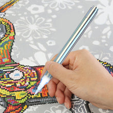 Load image into Gallery viewer, 5D DIY Diamonds Painting Tool Art Handmade Plastic for Kids (Drill pen -Silver )