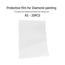 Load image into Gallery viewer, 20pcs Release Paper Replacement Anti-Dirty DIY Diamond Painting Cover (A5)