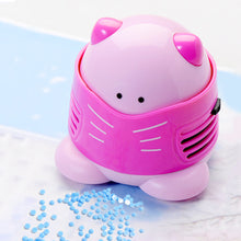 Load image into Gallery viewer, Mini Diamond Painting Drill Desktop Vacuum Cleaner Cleaning Machine (Pink)