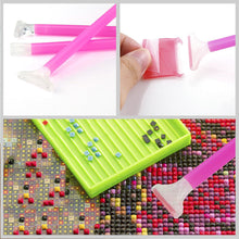 Load image into Gallery viewer, 5D Diamond Painting Tools Kit DIY Art Rhinestones Art Craft Set (Open-end Tray)