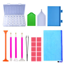Load image into Gallery viewer, 20pcs Bead Sorting Trays Handmade 5D DIY Diamond Art Tool Set Plastic Arts Craft