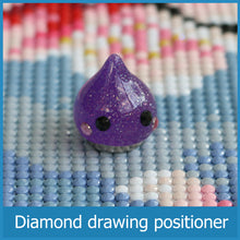 Load image into Gallery viewer, Glitter Drop Cover Minders Painting Locator for Diamond Painting (Purple)