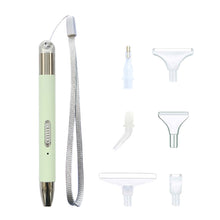 Load image into Gallery viewer, 5D DIY Diamonds Art Painting Kit 12.5cm Plastic for Drawing Craft (Green A)