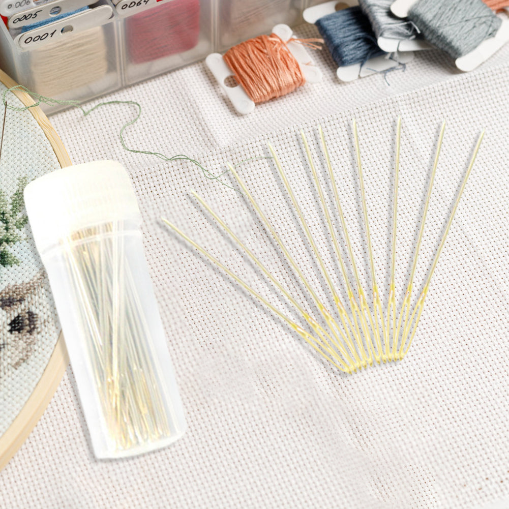 10PCS/Lot Embroidery Needle Set Knitting Craft DIY Sewing Cross Stitch (24)