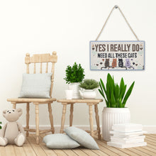 Load image into Gallery viewer, 5D DIY Letter Full Drill Hanging Diamond Painting Craft Home Decor (Cats)