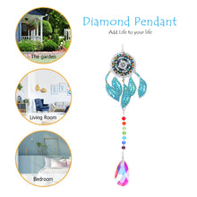 Load image into Gallery viewer, DIY 5D Diamond Painting Rainbow Wind Chime Light Catcher (Dream Catcher)