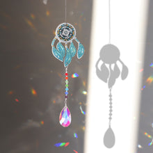 Load image into Gallery viewer, DIY 5D Diamond Painting Rainbow Wind Chime Light Catcher (Dream Catcher)