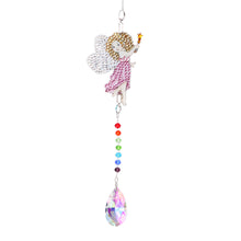 Load image into Gallery viewer, Crystal Diamond Angel Tears Catching Light Hanging Wind Decor (Fairy Angel)