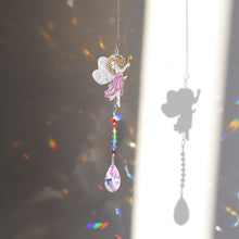 Load image into Gallery viewer, Crystal Diamond Angel Tears Catching Light Hanging Wind Decor (Fairy Angel)
