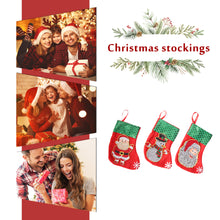 Load image into Gallery viewer, 3pcs Christmas Stockings Hanging Pendants DIY Diamond Painting Kit
