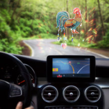 Load image into Gallery viewer, Diamond Painting Prisms Hanging Rainbow Chaser Lighting Accessory (Rooster)